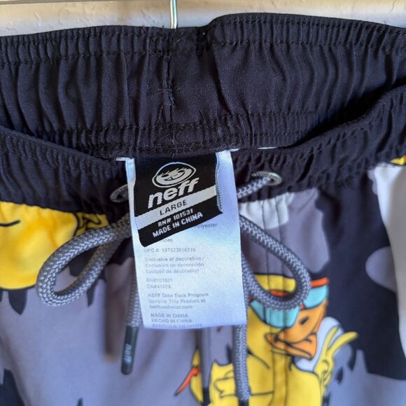 NEFF Duck Camo Swim Trunks Shorts Size Large Sunglasses - Picture 5 of 6